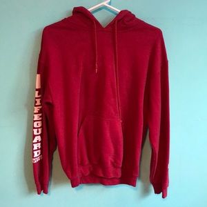 Lifeguard Drawstring Hoodie